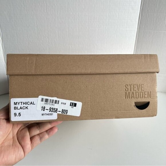 Steve Madden - Men's Mythical Slip On - Black. Size: 9.5 (US). NIB - Picture 16 of 16